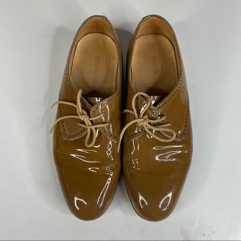 Dieppa Restrepo‎ Patent Leather Lace Up Shoes Size 6